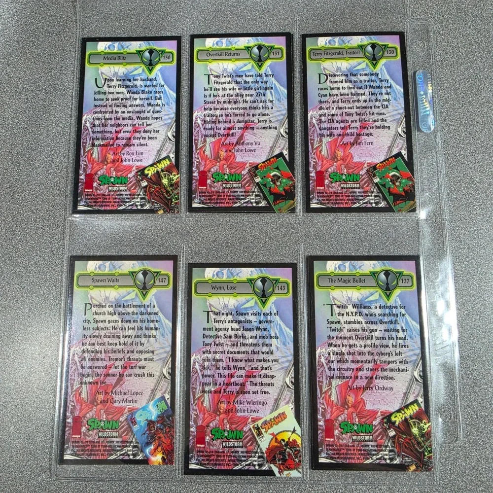 Spawn Trading Card Lot‎ 24ct 1995 1996 WildStorm Comics Excellent